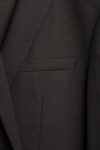Costum barbati slim negru S 5019