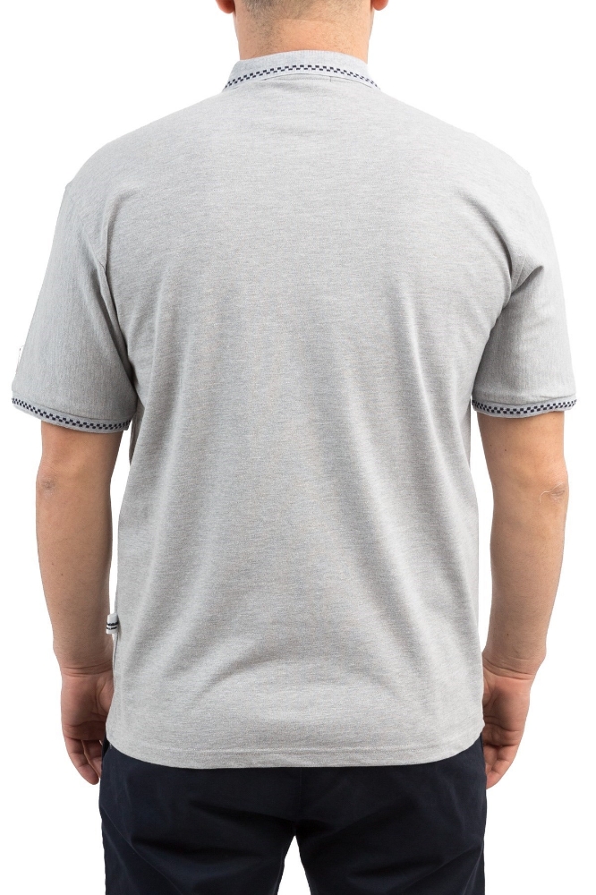 Tricou barbati gri 8837