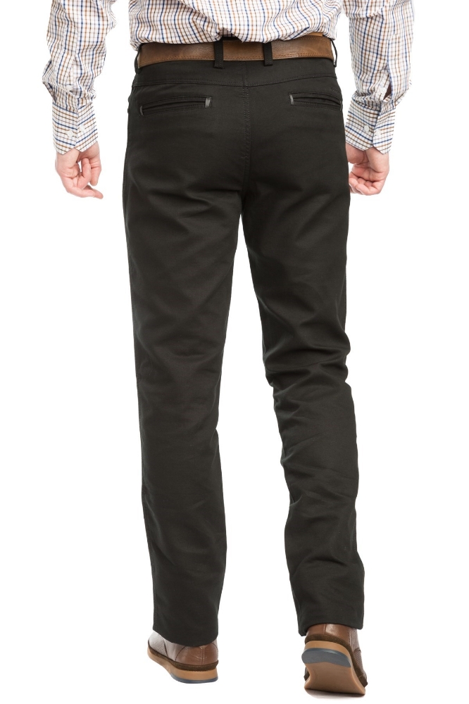 Pantaloni barbati casual negri 8866