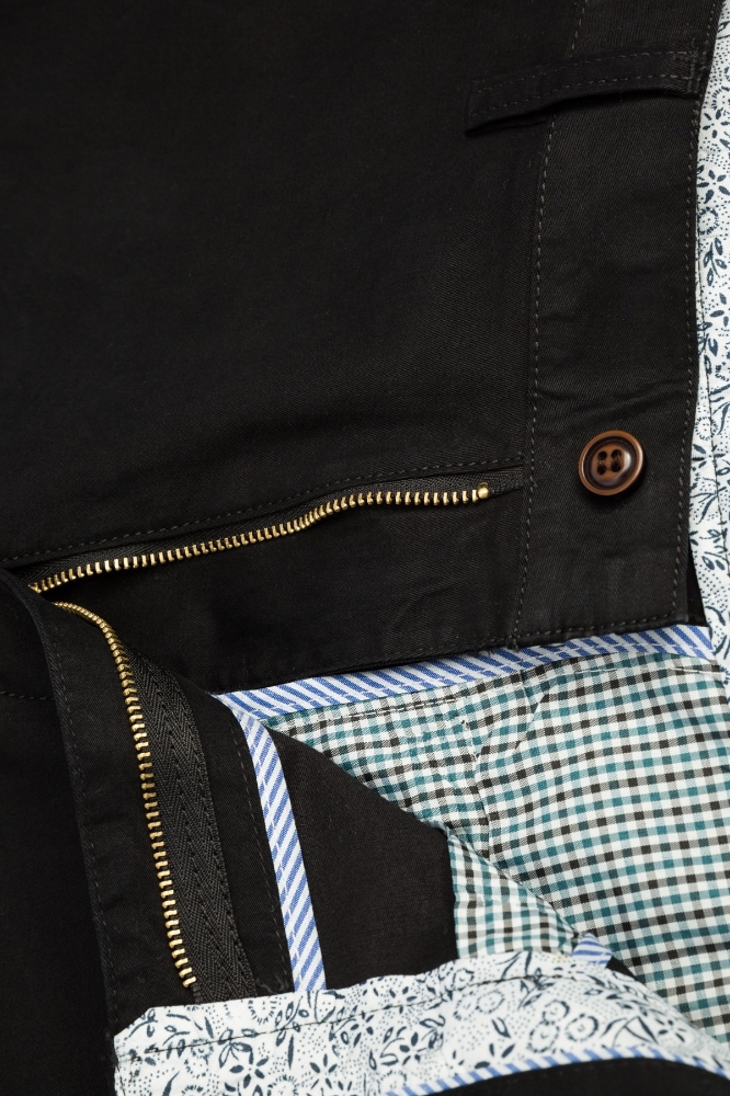 Pantaloni barbati casual negri 90-7