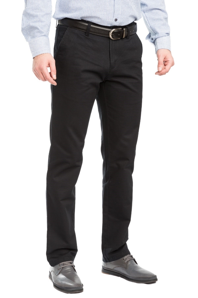 Pantaloni barbati casual negri 89-7 