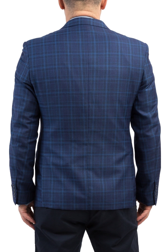 Sacou barbati bleumarin 17132-25