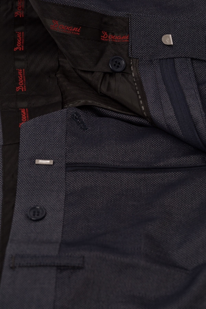 Pantaloni barbati slim bleumarin C17076-9
