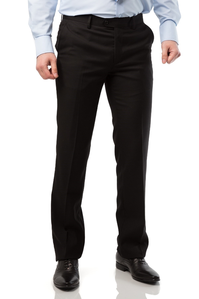 Pantaloni barbati slim negri A155A