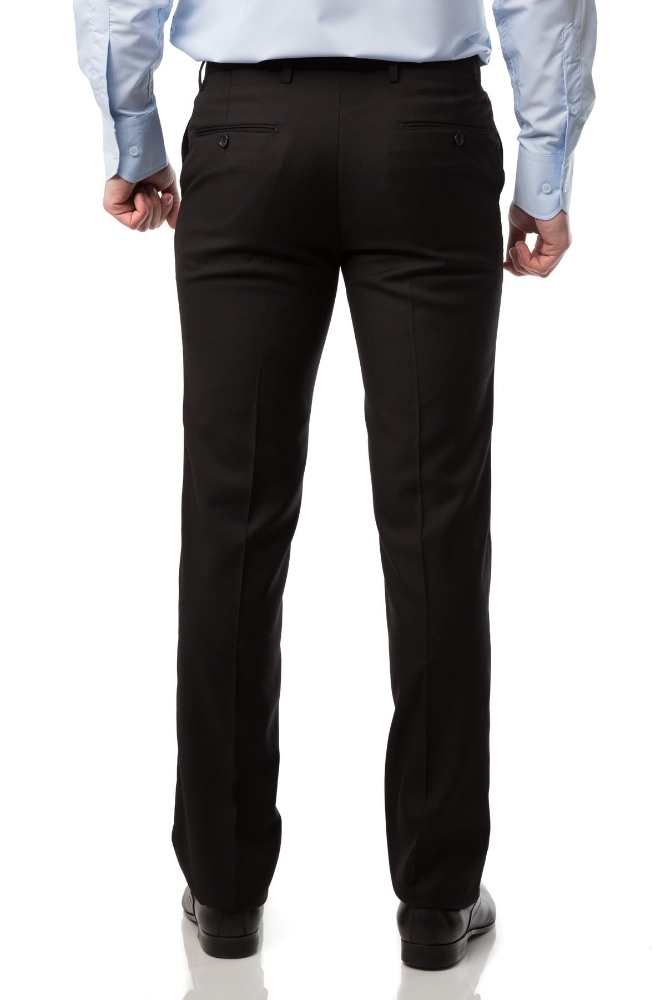 Pantaloni barbati slim negri A155A