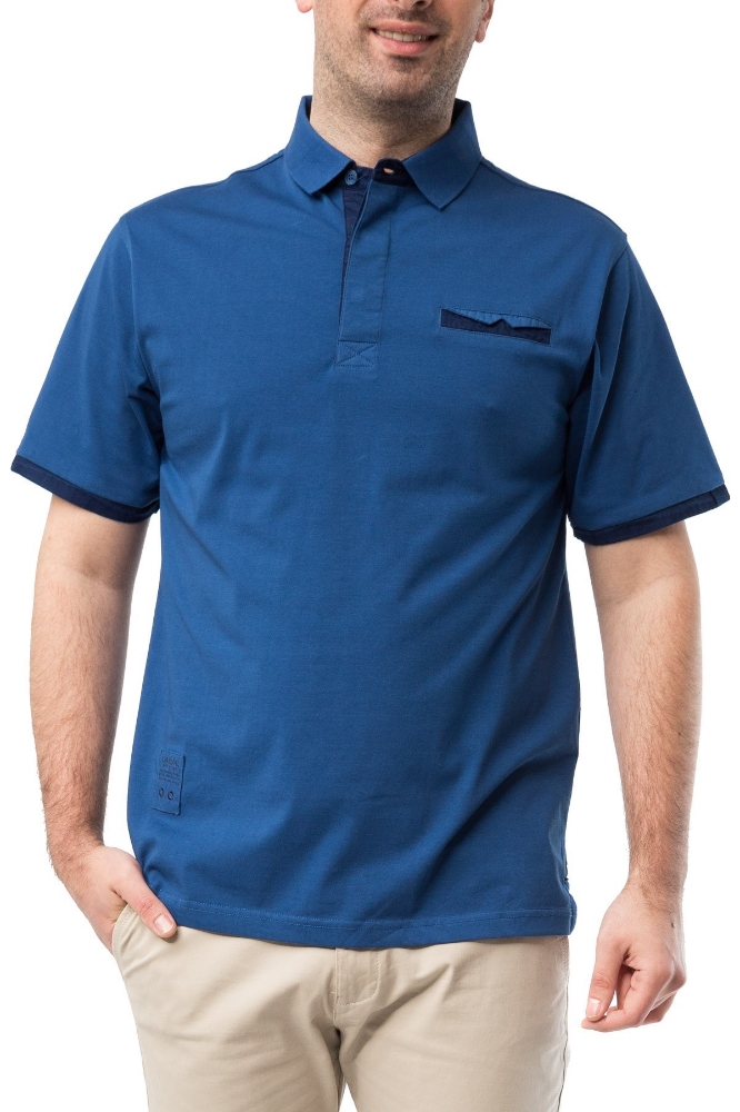 Tricou barbati albastru A7102-3
