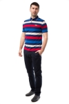 Tricou barbati cu dungi X5747-1 