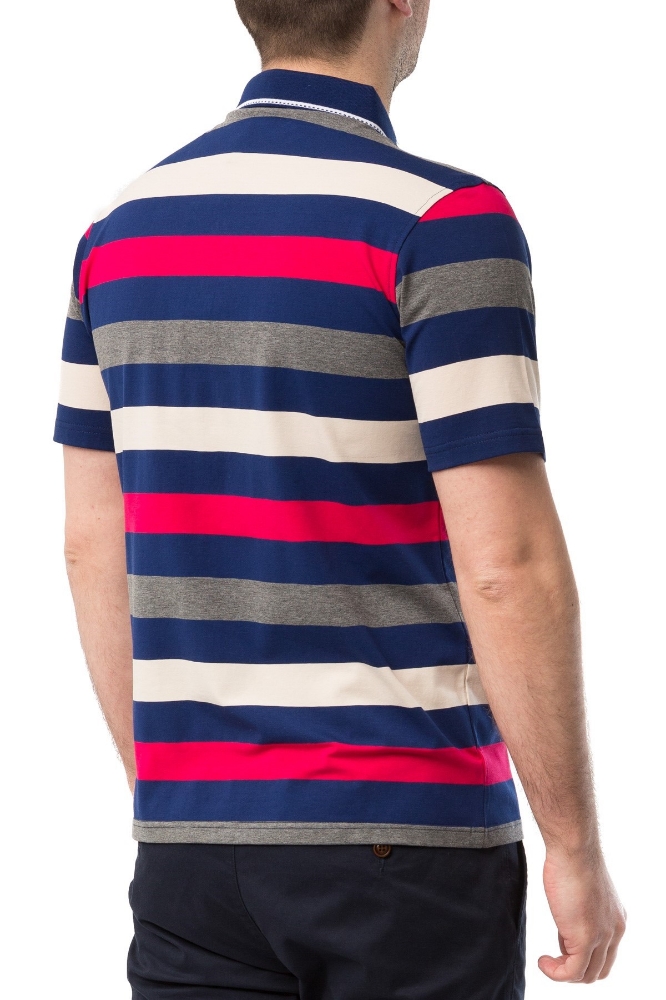 Tricou barbati cu dungi X5747-2
