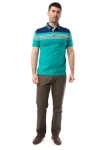 Tricou barbati turcoaz X5771-1