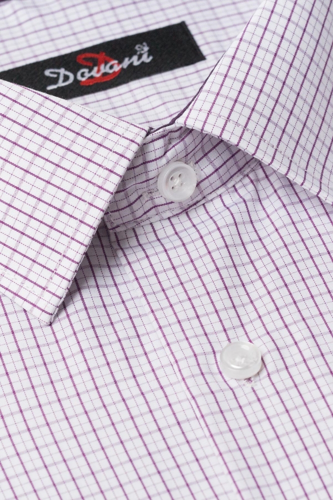 Camasa barbati clasica alba cu dungi 0092-9206