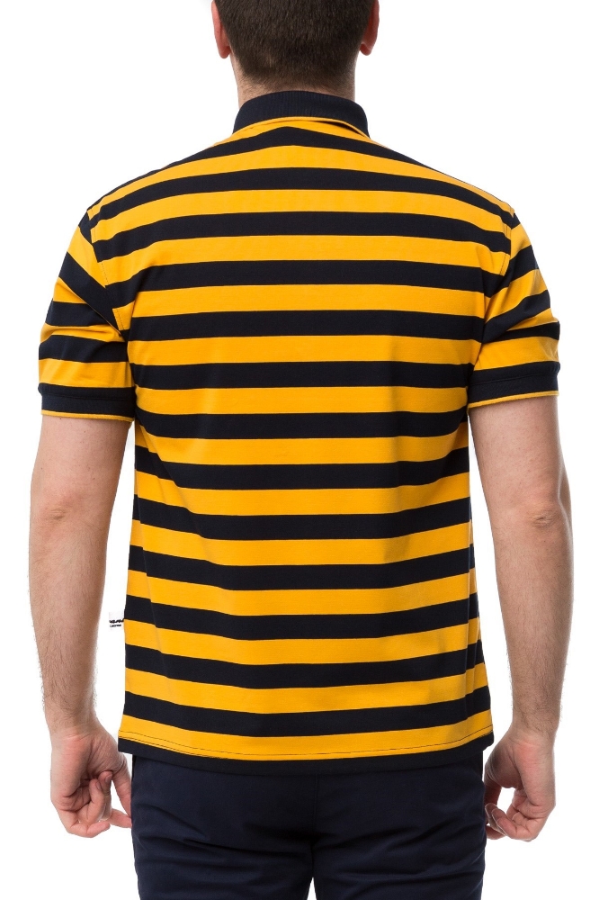 Tricou barbati cu dungi galbene 331