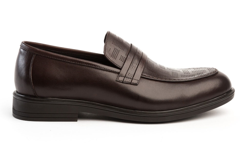 Imagine Pantofi maro inchis  A 4001-804