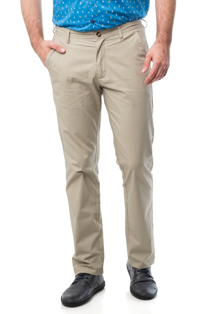 Pantaloni barbati bej 1206-6
