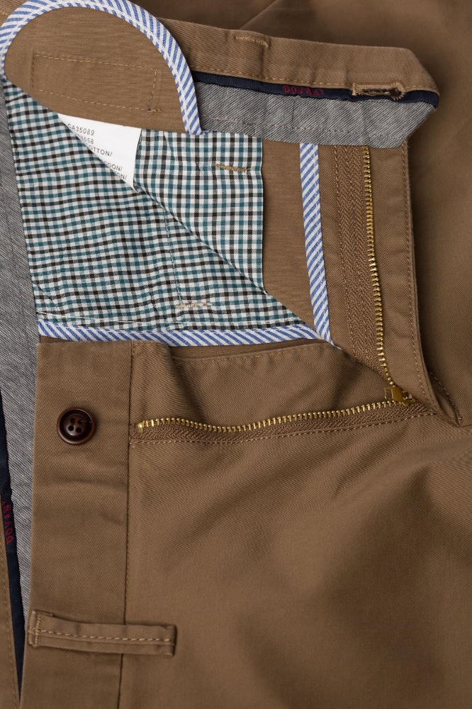 Pantaloni barbati maro C499-63 