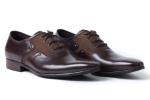 Pantofi barbati eleganti maro inchis 032-105
