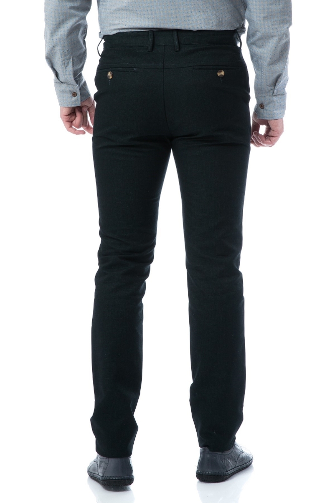 Pantaloni barbati negri 817-6