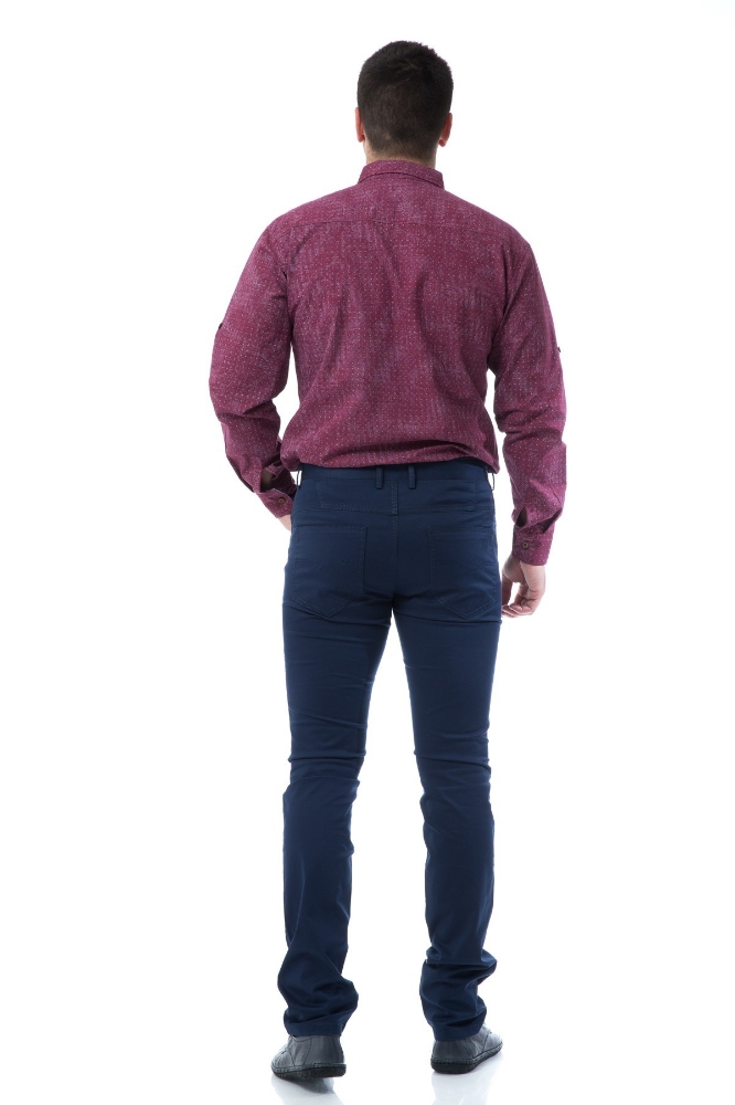 Camasa barbati casual visiniu 205