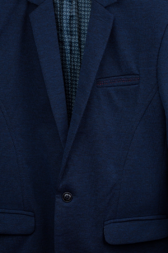 Sacou barbati slim bleumarin LM113