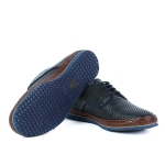 Pantofi casual albastri A590-1 BLUE