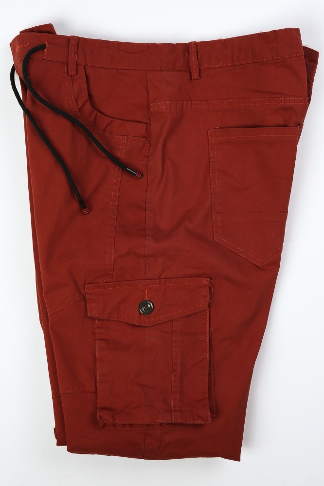 Pantaloni caramiziu inchis 808-3