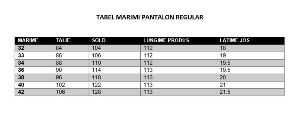 Imagine Pantaloni kaki R851-35