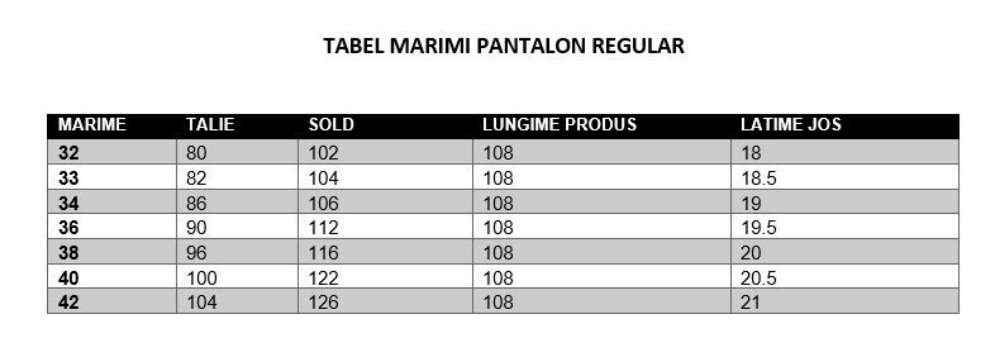 Imagine Pantaloni maro inchis R854-9
