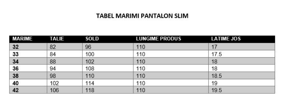 Imagine Pantaloni bleumarin S850-27