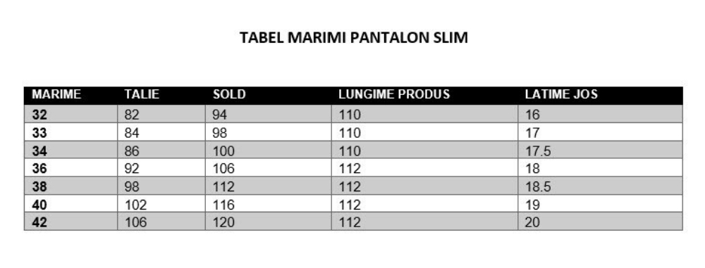 Imagine Pantaloni albastri S853-12