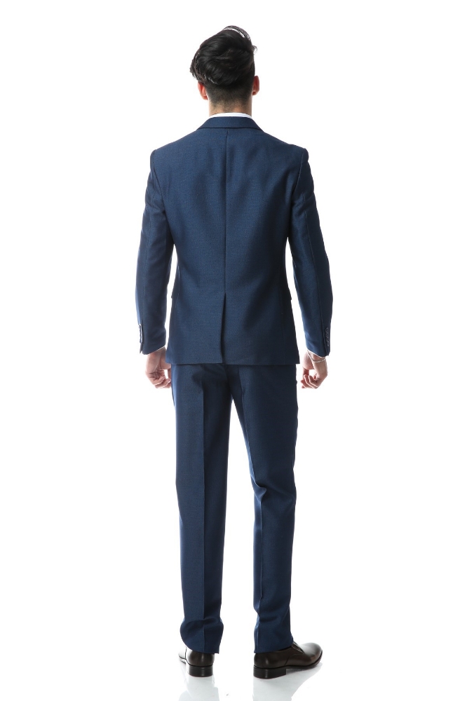 Imagine Costum slim fit albastru  A17317-9