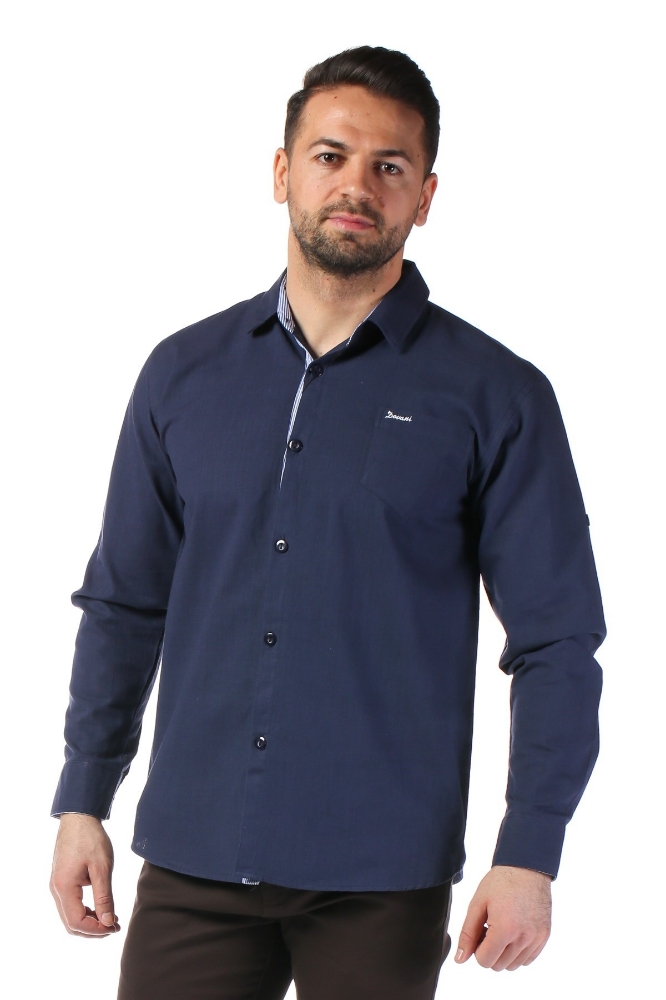Imagine Camasa casual bleumarin 992-3