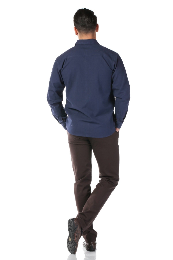 Imagine Camasa casual bleumarin 992-3