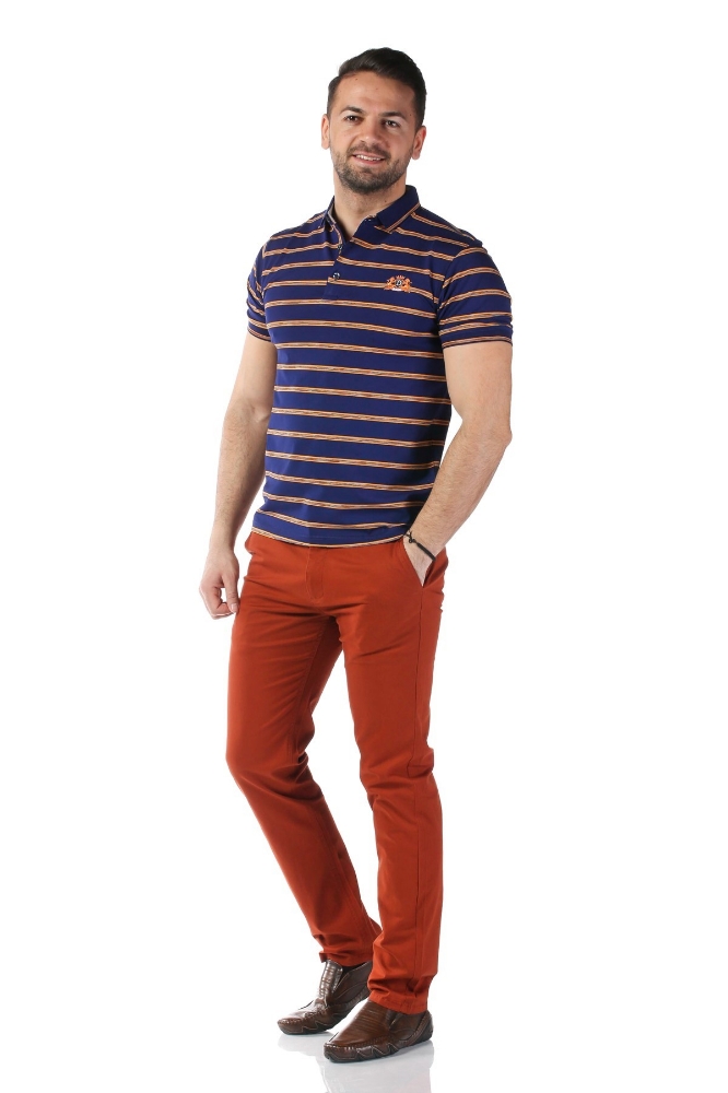Imagine Pantaloni caramizii 321-3