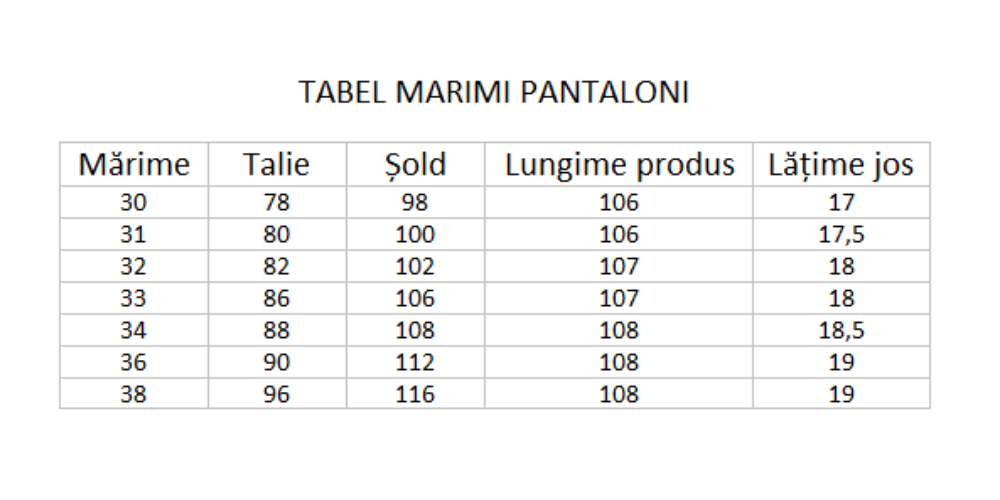 Imagine Pantaloni crem 99-4