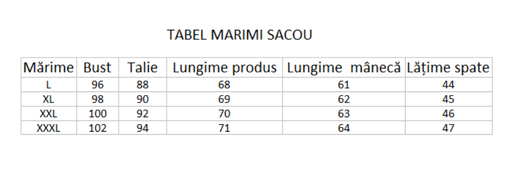 Imagine Sacou gri deschis H427-2