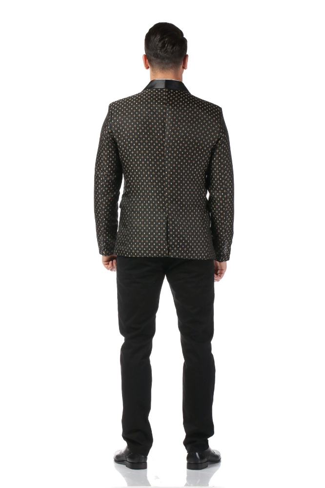 Imagine Sacou negru H426-4