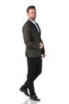 Imagine Sacou negru H426-4