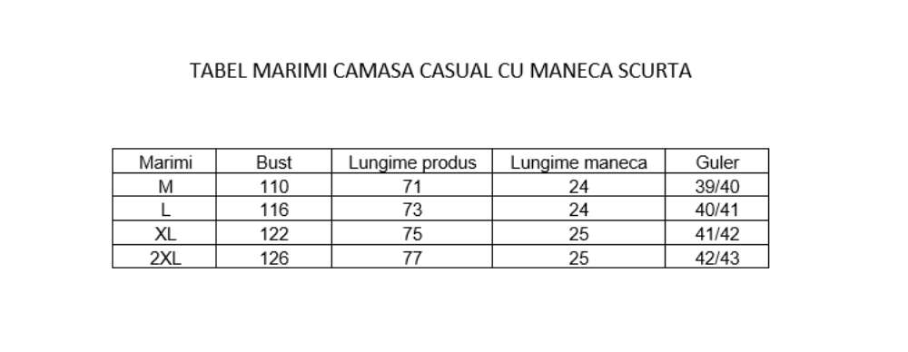 Imagine Camasa casual cu maneca scurta roz 303-3