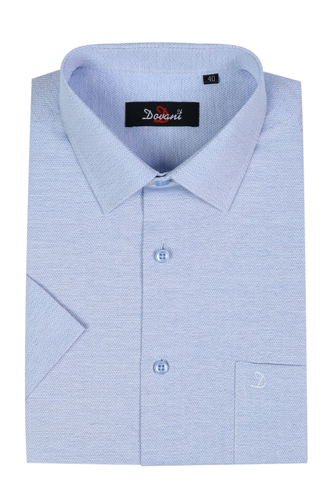 Imagine Camasa cu maneca scurta bleu 750-2-2