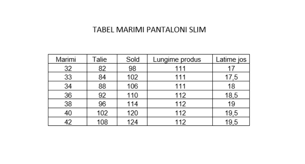 Imagine Pantaloni mov inchis S888-5