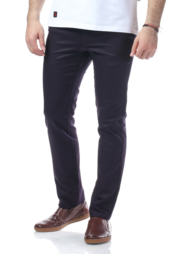 Imagine Pantaloni mov inchis S888-5