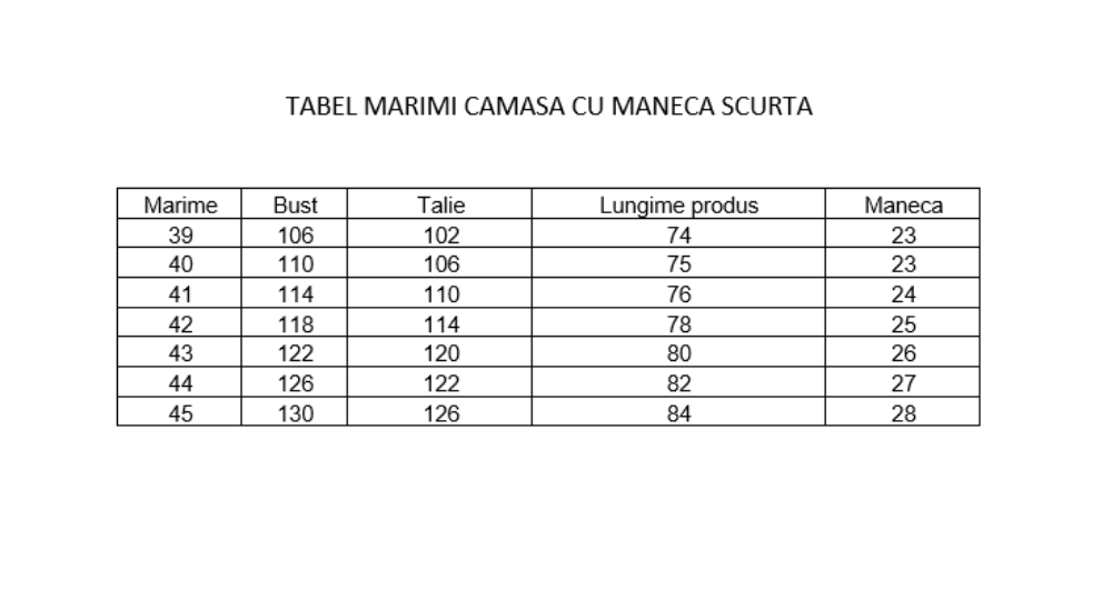 Imagine Camasa cu maneca scurta bleu 725