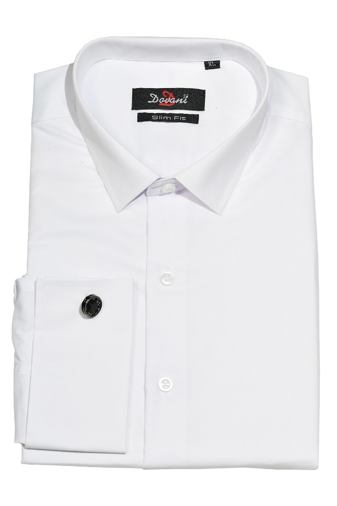 Camasa slim alba S-4701 F1