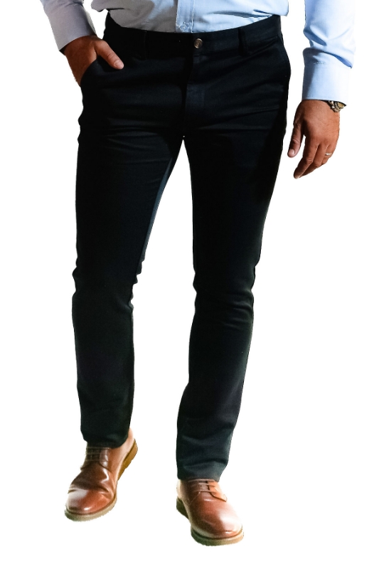 Pantaloni bleumarin S906-10 F1
