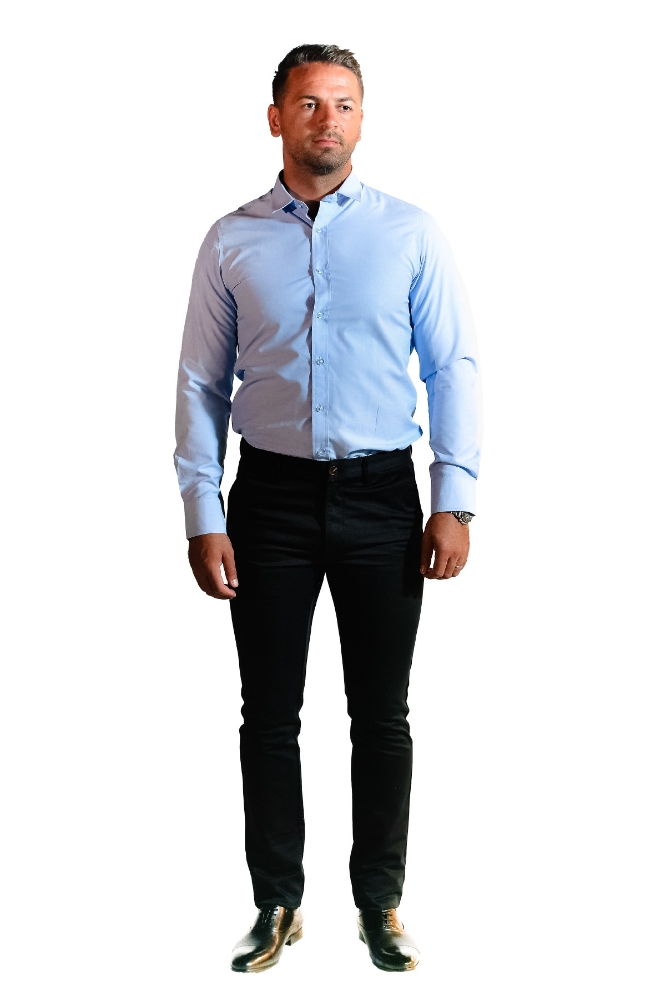 Pantaloni negri S906-8 F2