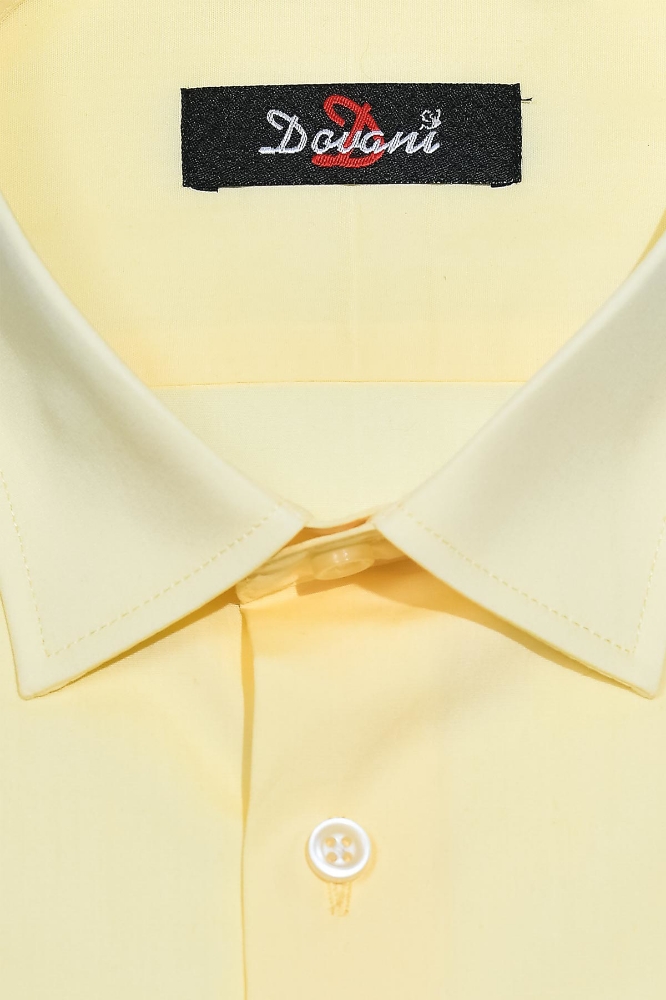 Camasa clasica galben James F2