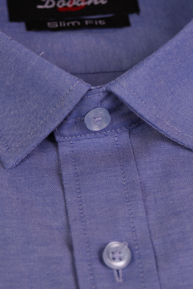 Camasa slim bleu inchis 005-0566 F2