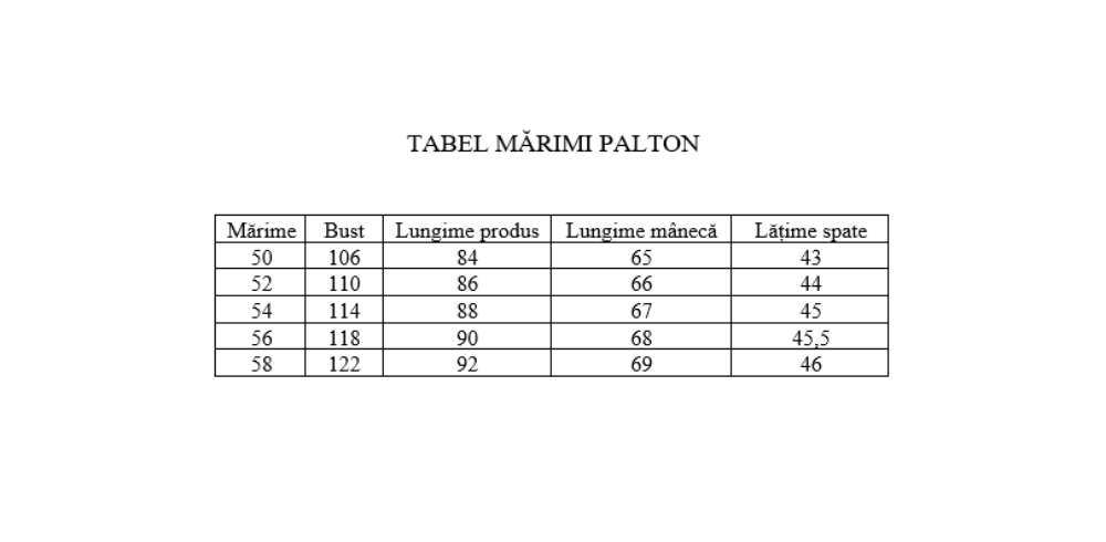Tipar palton