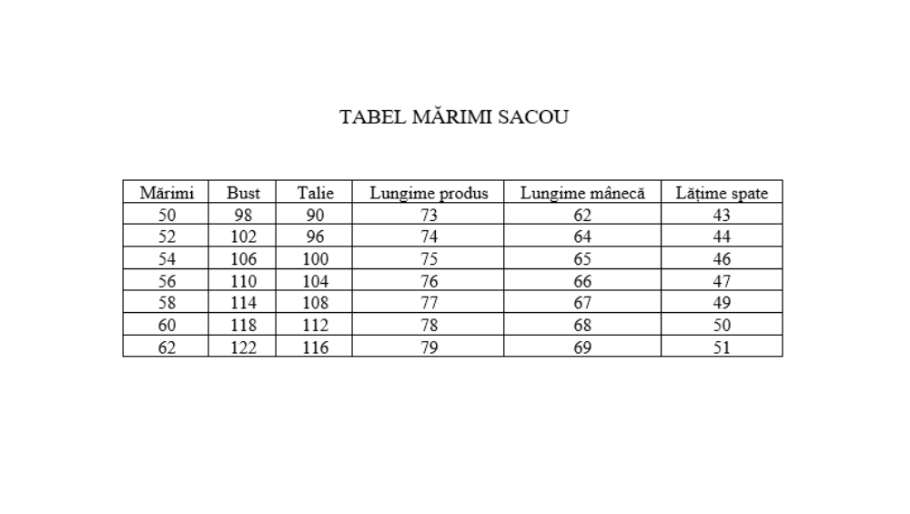 Tipar sacou