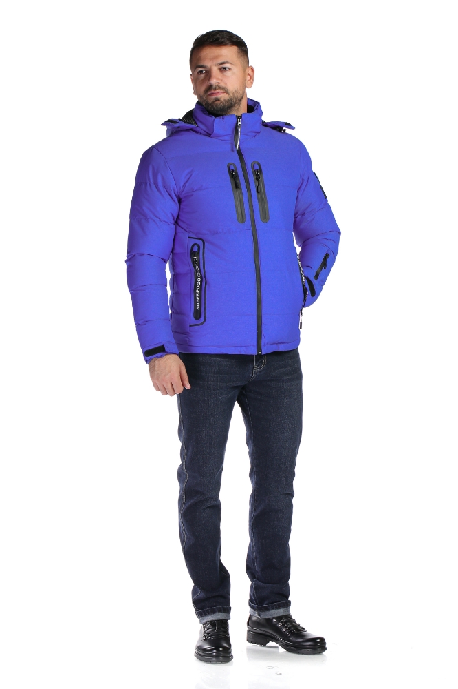 Geaca albastra 9365 F2