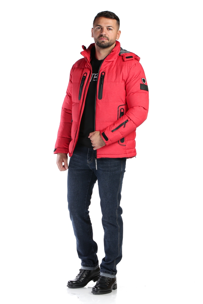 Geaca rosie 9365 F2